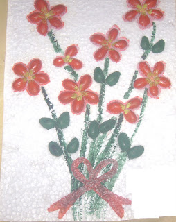 San - Quest: Wall Hanging using Pista shells