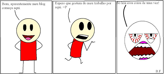 1ª Tirinha - 1º Dia