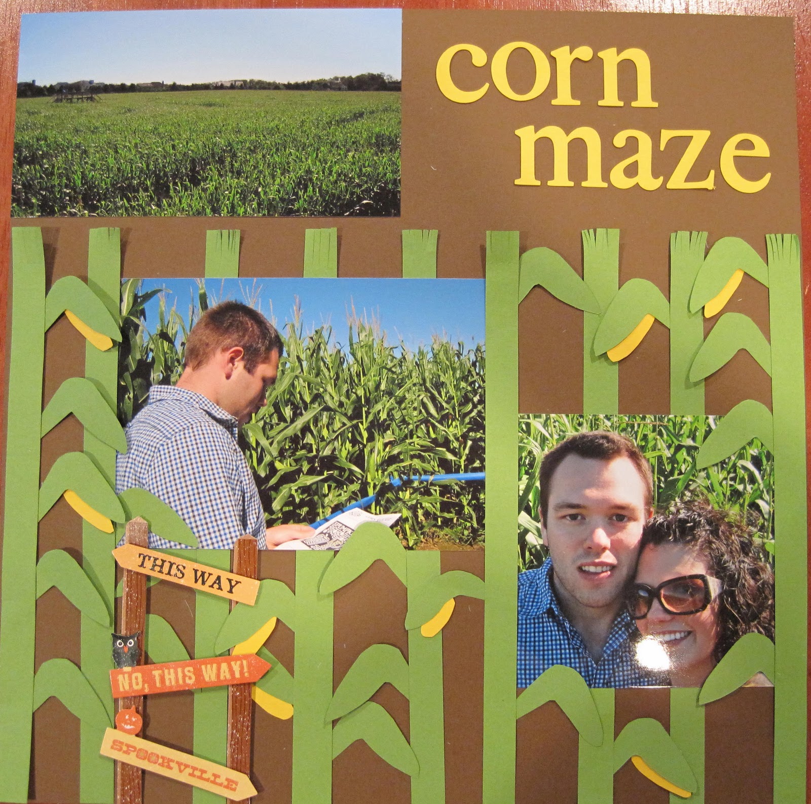 Katie Stories {Scrapbook + Crafting Blog} Corn Maze and Pumpkin Picking