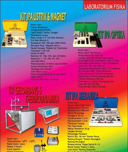 RAB Laboratorium Fisika SMA 2017 ALAT PERAGA IPA SMA 2017 Buku PAUD