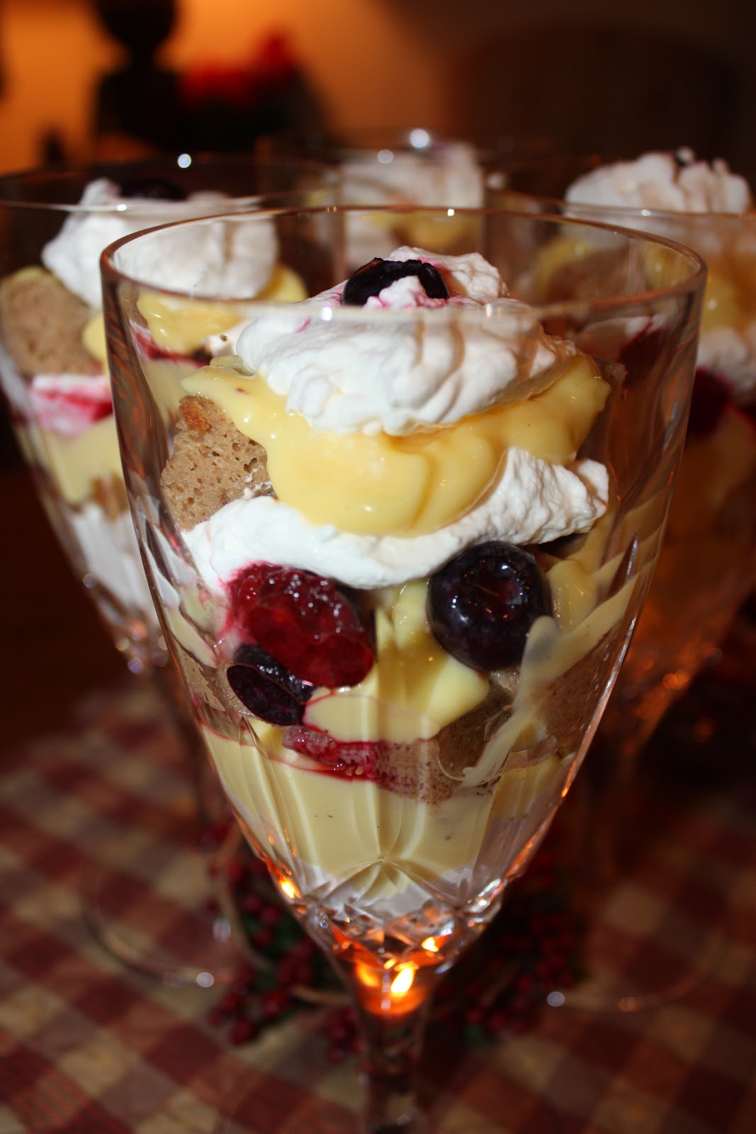 The Farmhouse Foodie Eggnog Trifle