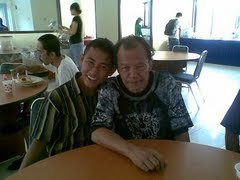 Hamsad Rangkuti dan Eko Putra