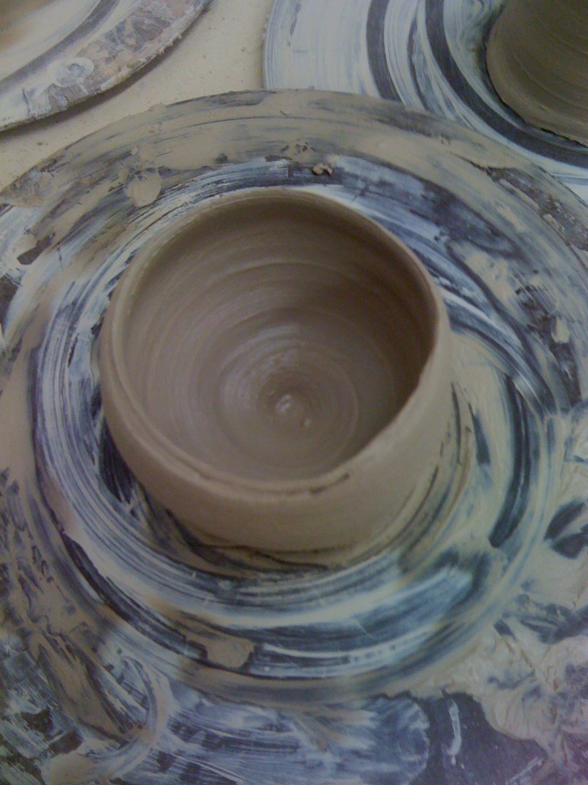 1st Project Clay Throwing