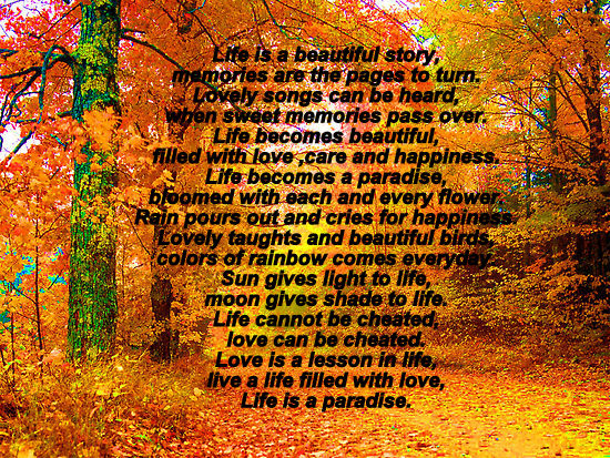 Download this Posted Own Life Poems picture