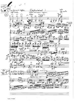 Electroclarinet 1 partition page 1