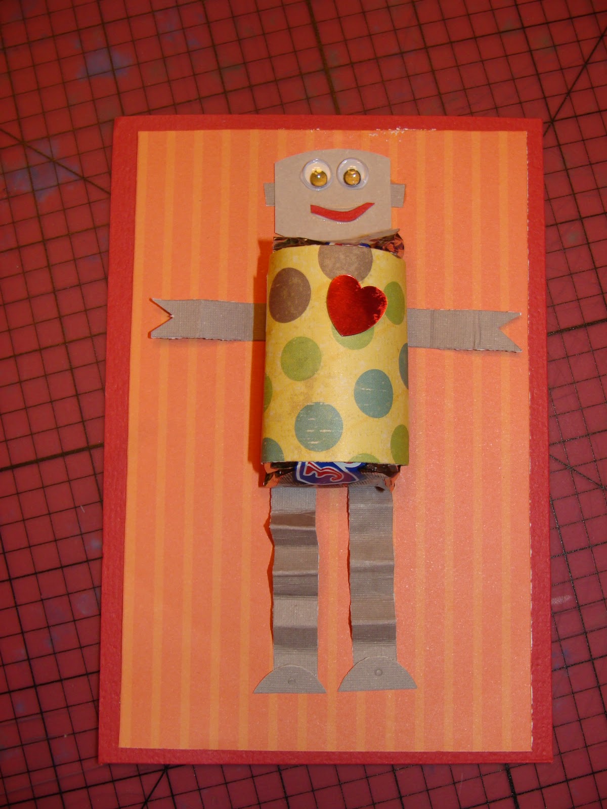 Adventurez in ChildRearing: Friday Craft Day- Robot Valentines