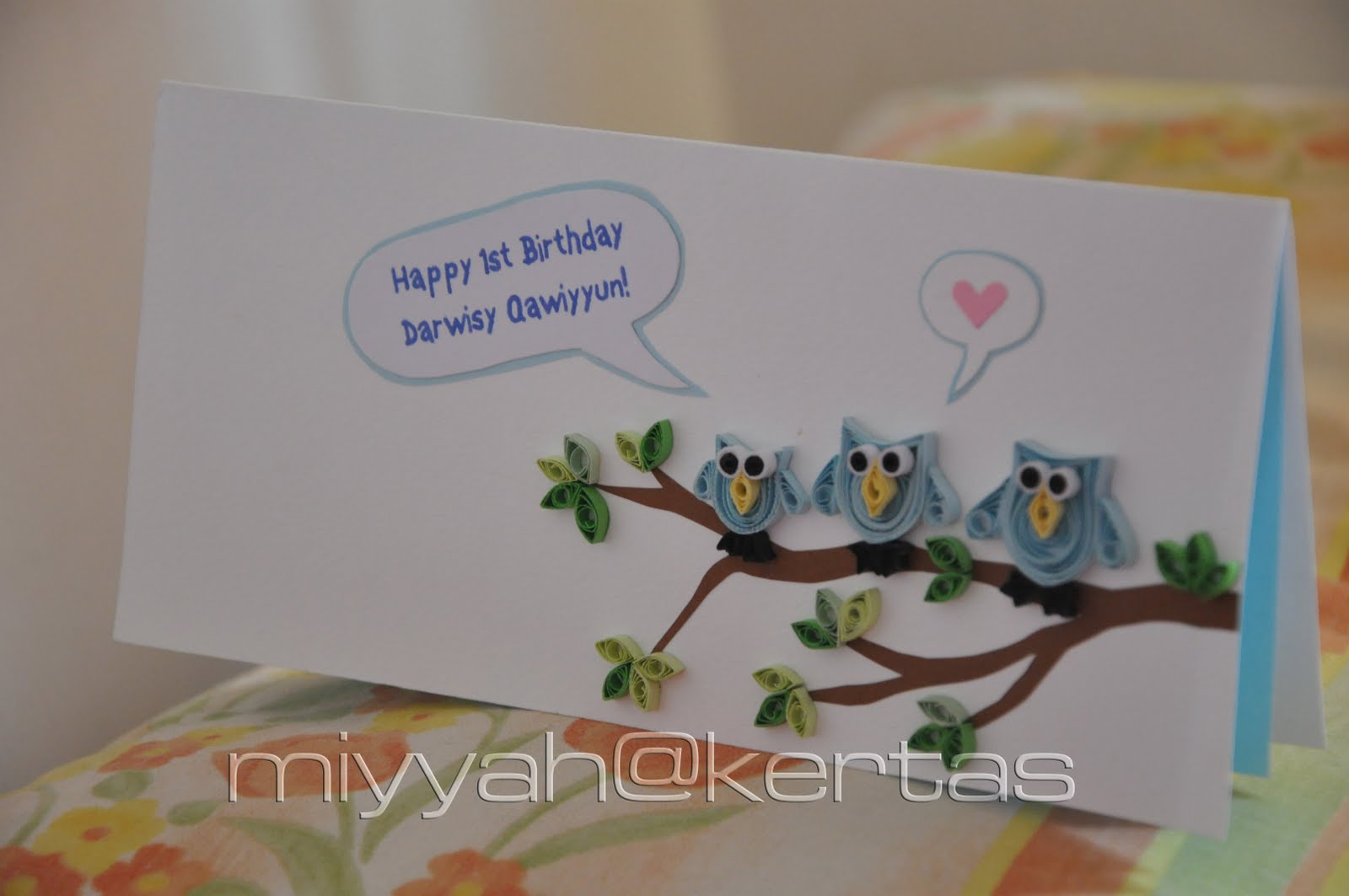 MiyyahKertas Three little owl brothers