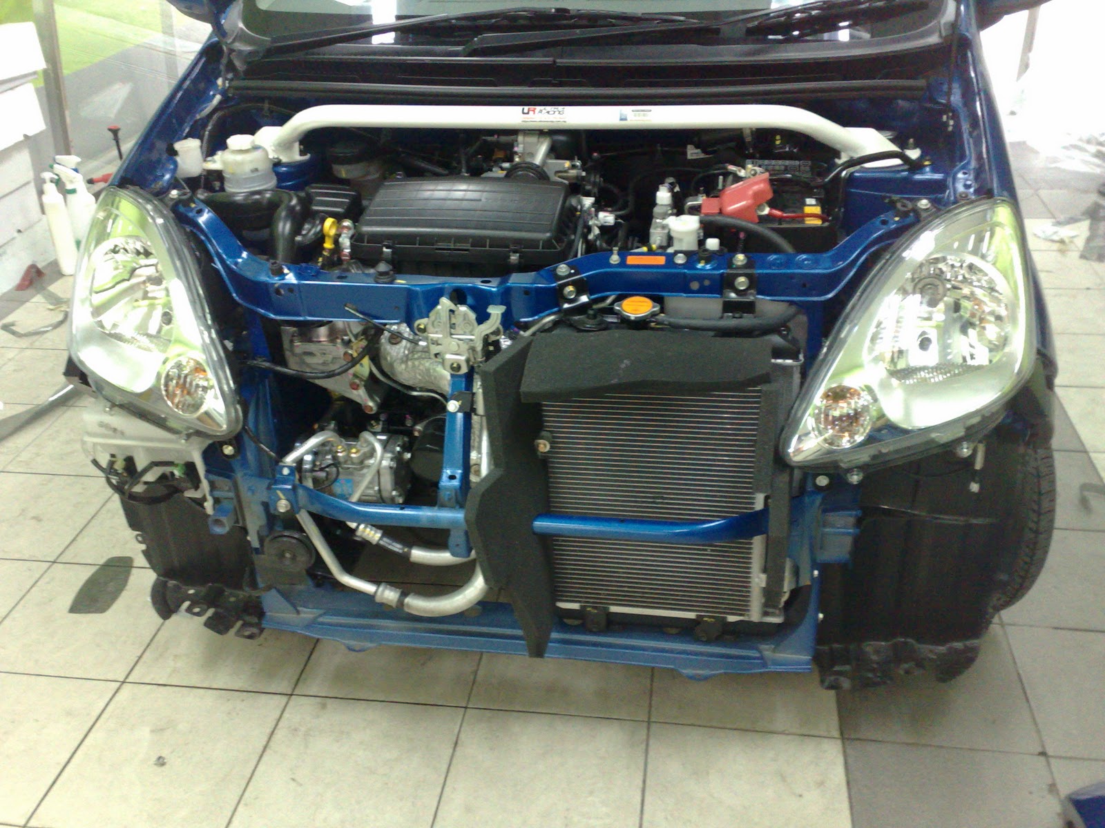 The journey begins Strut bar and anti roll bar