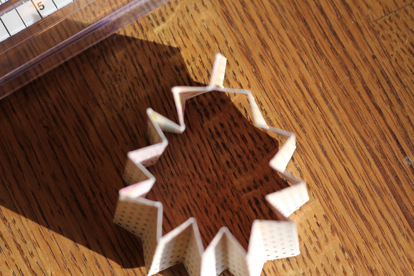 Three Yellow Lemons Pleated Circles Paper Craft Technique