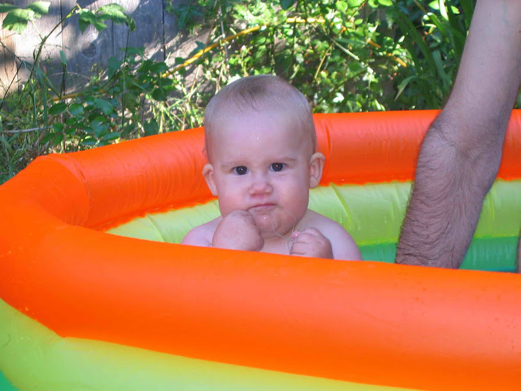 It's my pool...I might let you swim...