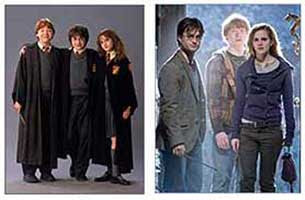Harry Potter and friends 2001-2011