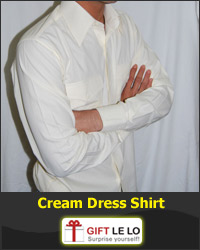 Cream Dress Shirt