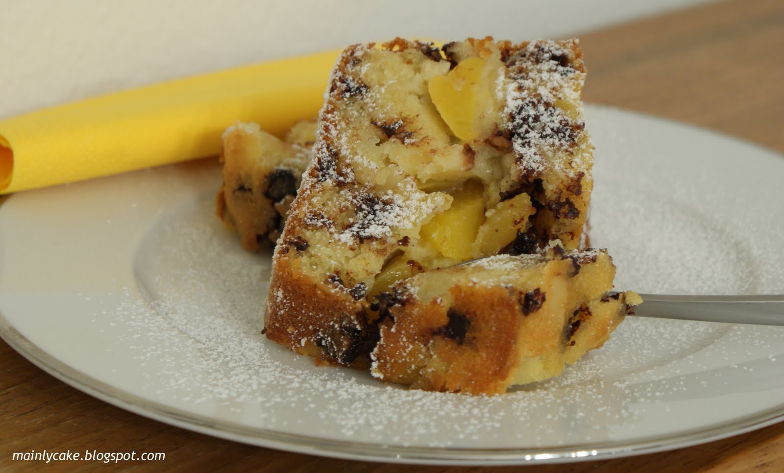 Mainly Cake Nectarine Cake