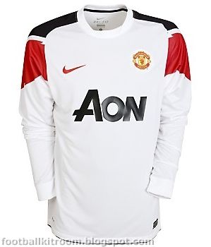The Football Kit Room: 2010-11 Manchester United Away Kits