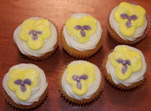 Fondant Pansies
