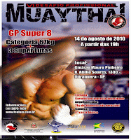 Card Completo - VI Desafio profissional de Muay Thai - FEPLAM
