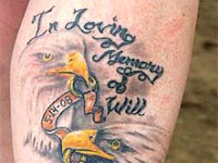 In loving memory tattoo-a tribute to your loved ones