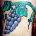 Grapevine tattoo-depicting your sweet and sour nature