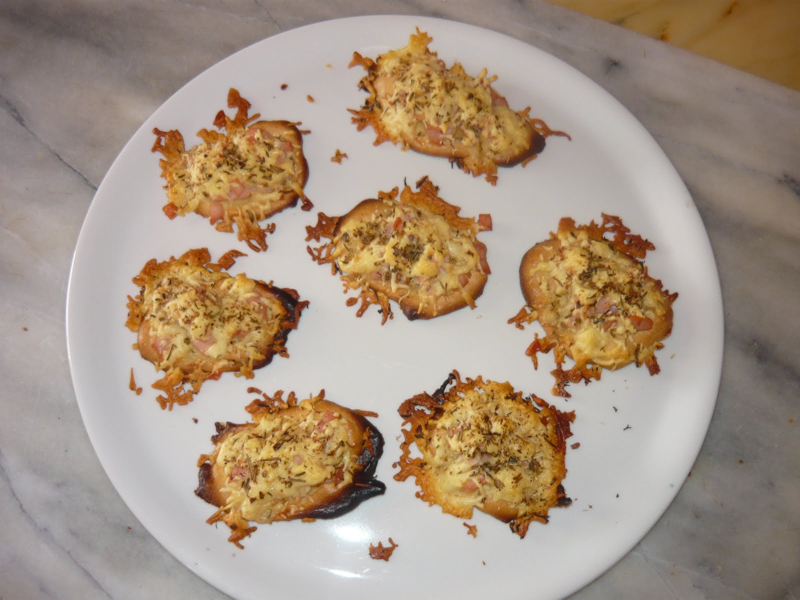 Maigrir avec la méthode Montignac phase 1. Tuiles au jambon et au gruyère