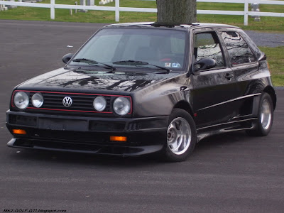 MK2 GOLF GTI: MK2 GOLF GTI Wide body kit