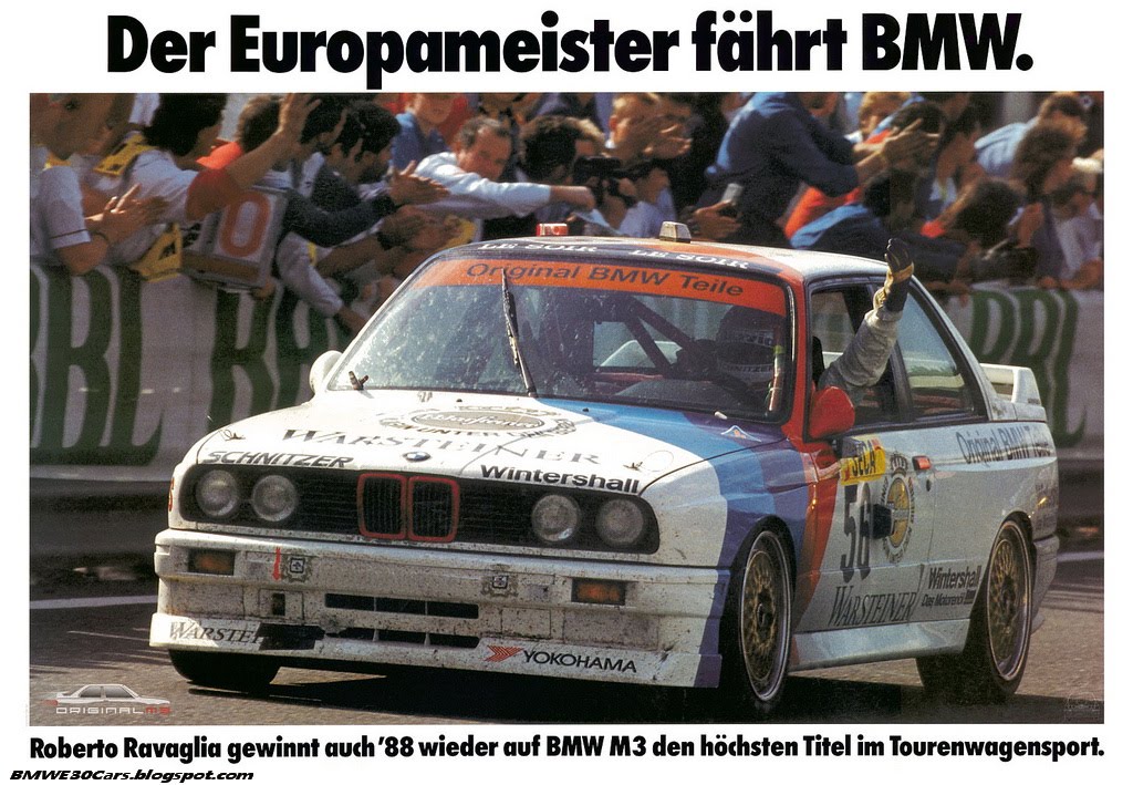 '80s BMW E30 DTM posters - 6SpeedOnline - Porsche Forum and Luxury Car ...