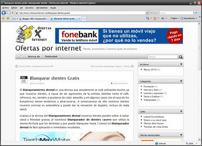 Web de ofertas gratis