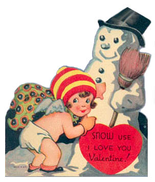 [vinatge+valentines+card+SNOW+USE+I+LOVE+YOU+VALENTINE+snowman+and+child+cherub.jpg]
