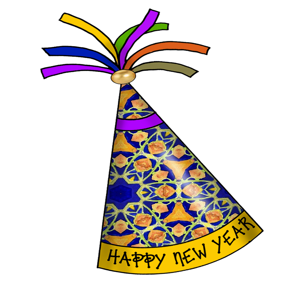happy new year hat clipart - photo #32