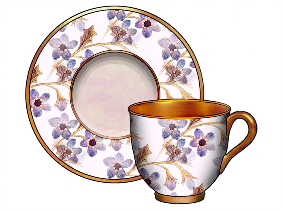 cup and saucer clipart - photo #12