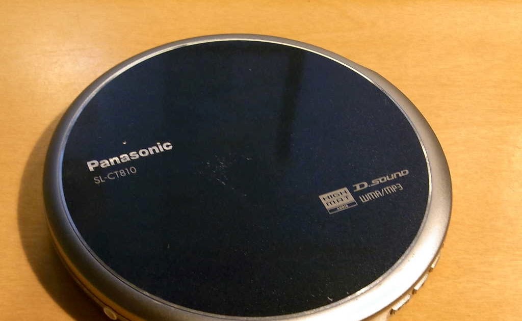 ポータブルCDプレイヤー(Panasonic SL-CT810)