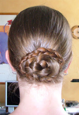 Braided buns for women