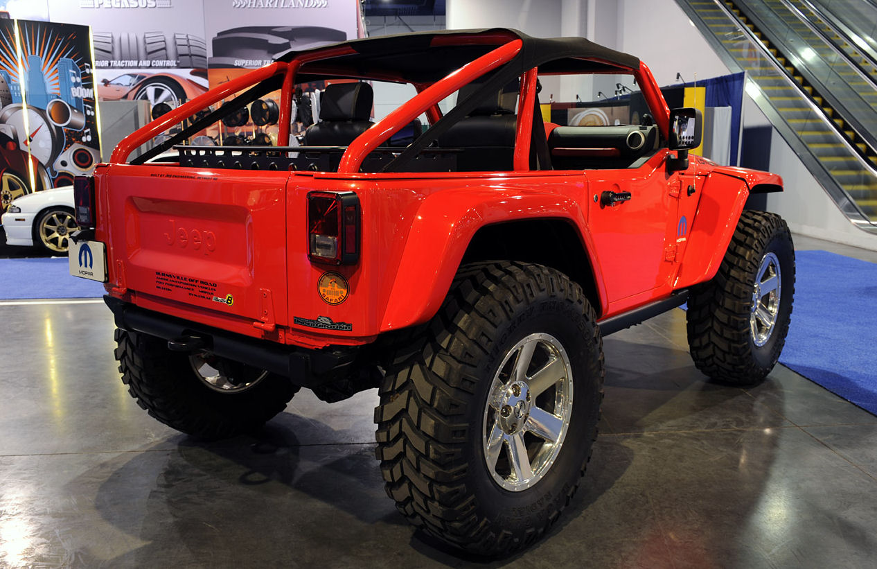 Jeep Wrangler hot Rod