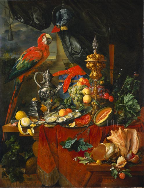 [Jan+Davidsz+de+Heem+-+A+Richly+Laid+Table+with+Parrots.jpg]