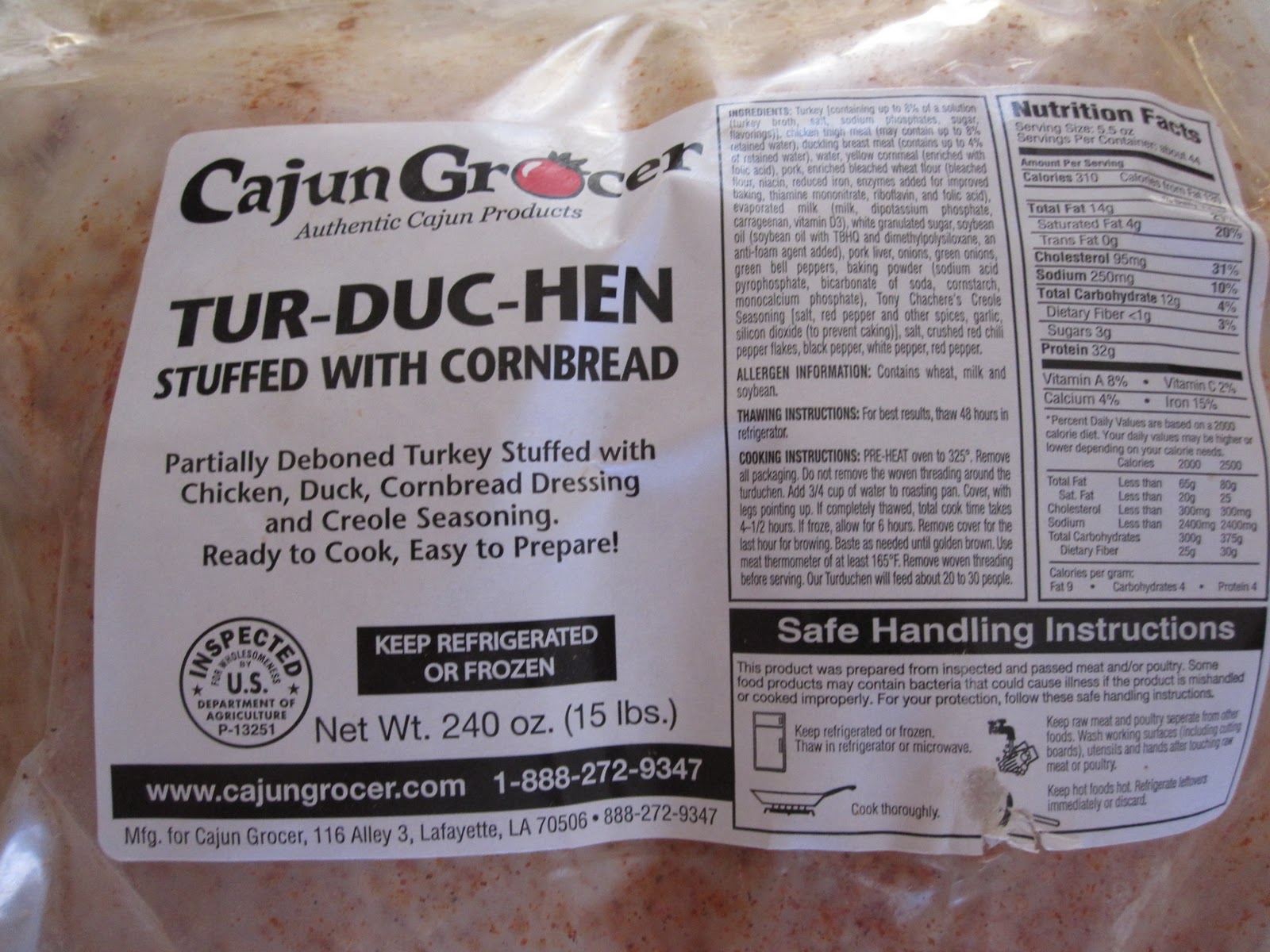 The Couchwarmers Turducken