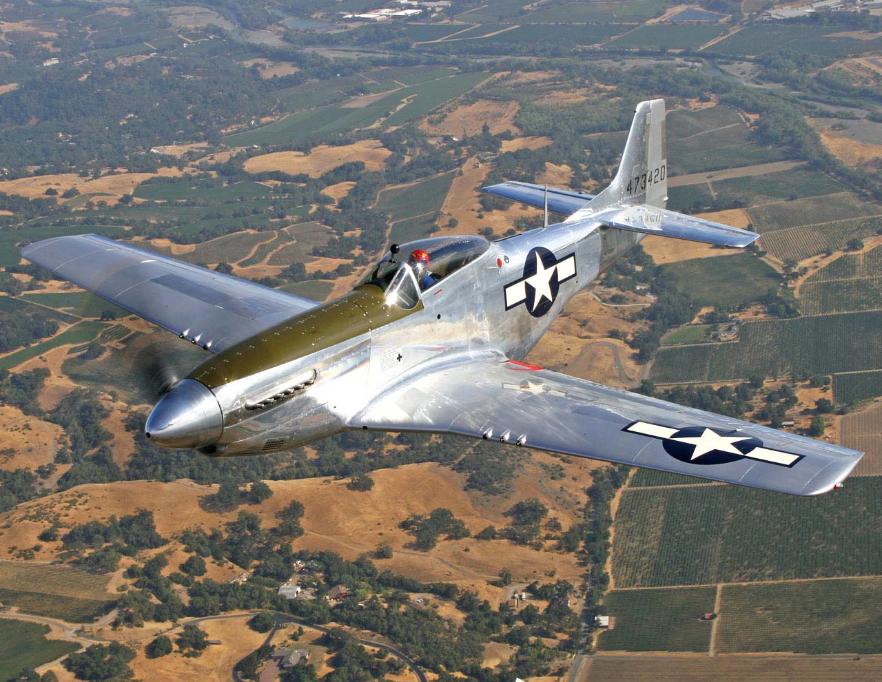North American P 51 Mustang Warbird Fare