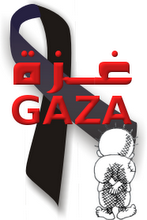 Gaza's Black Ribbon