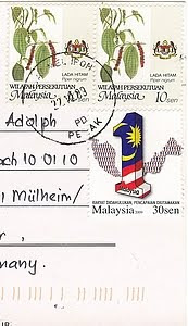 Malaysia Briefmarken