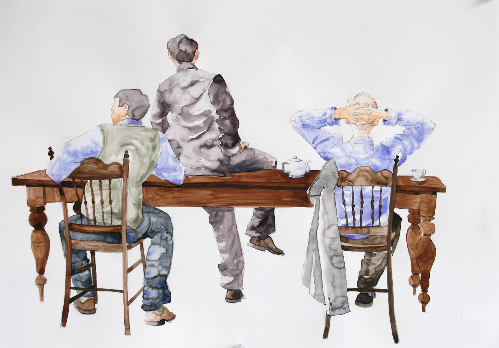 undercoat The Three Wise Men of Kurow