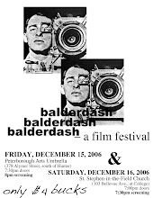 BALDERDASH FILM AND VIDEO FEST 2006