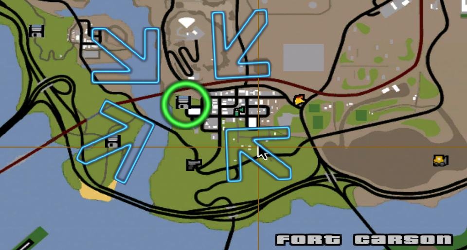 fort carson gta sa map fort carson gta sa map
