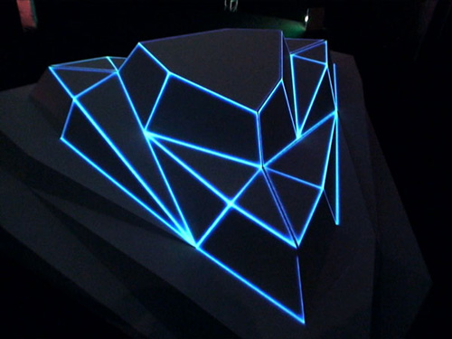 : origamiroom: whitevoid: polygon playground