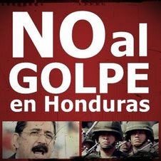 NO AL GOLPE DE HONDURAS