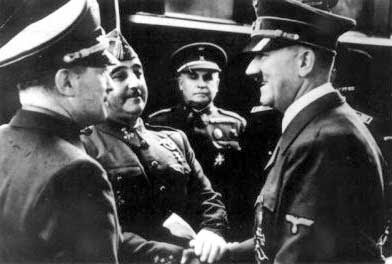 Hitler y Franco