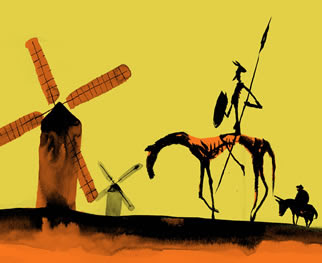Cervantes y su hidalgo Don Quijote