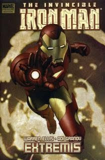 Iron Man: Extremis Review Iron Man Extremis Warren Ellis Adi Granov Marvel Cover Premiere Hardcover hc comic book