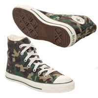 converse militaire femme