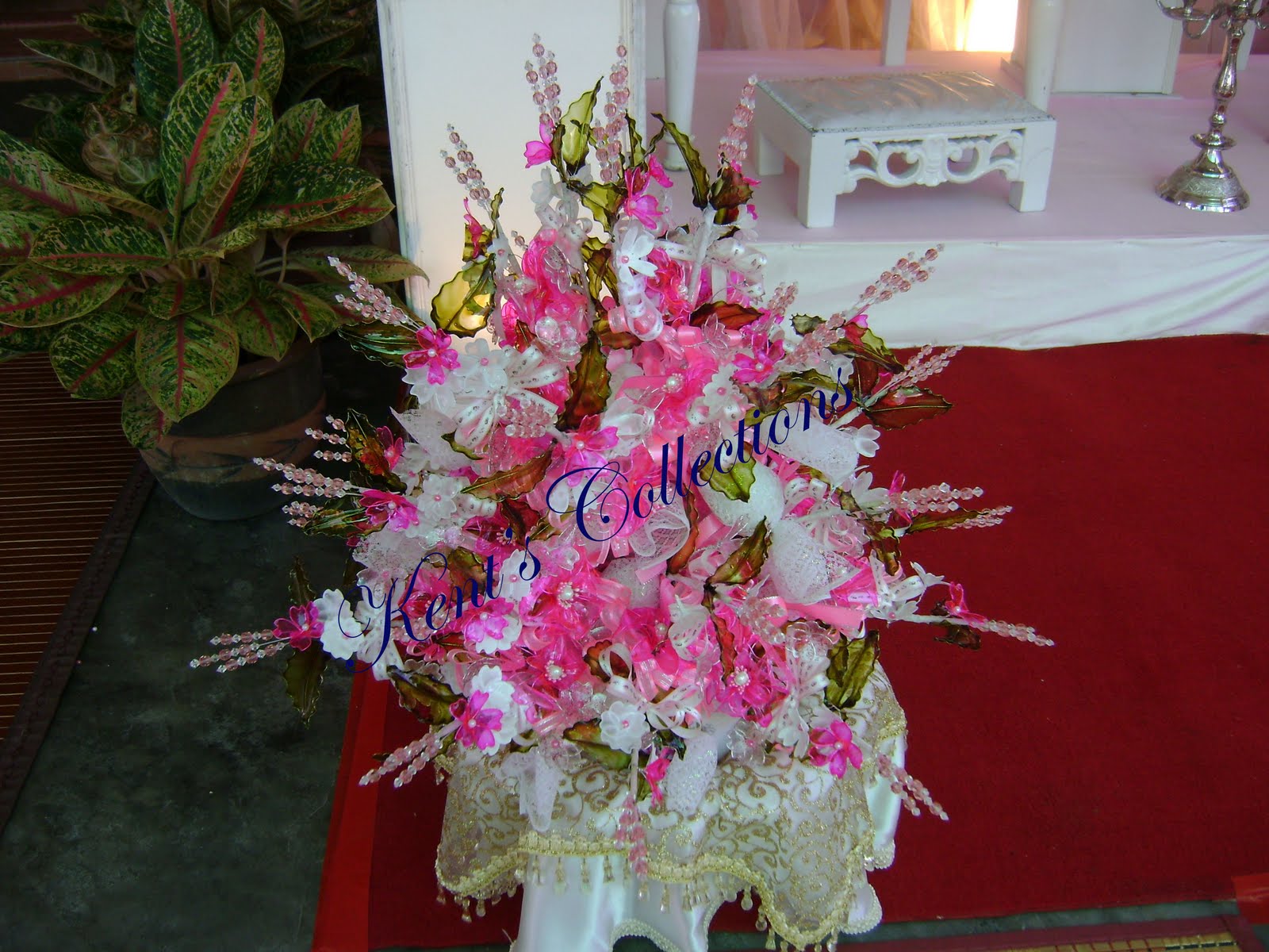 Fara Creative Corner Bunga telur Pink Mira