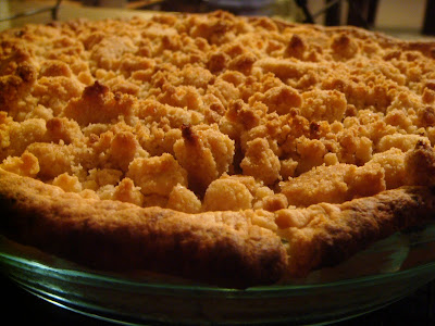 finished apple pie