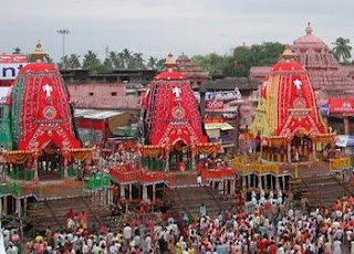 Jagannath Puri Rath Yatra in Orissa India
