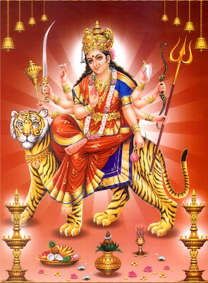 Goddess Durga Image for Vijaya Dasami Festival